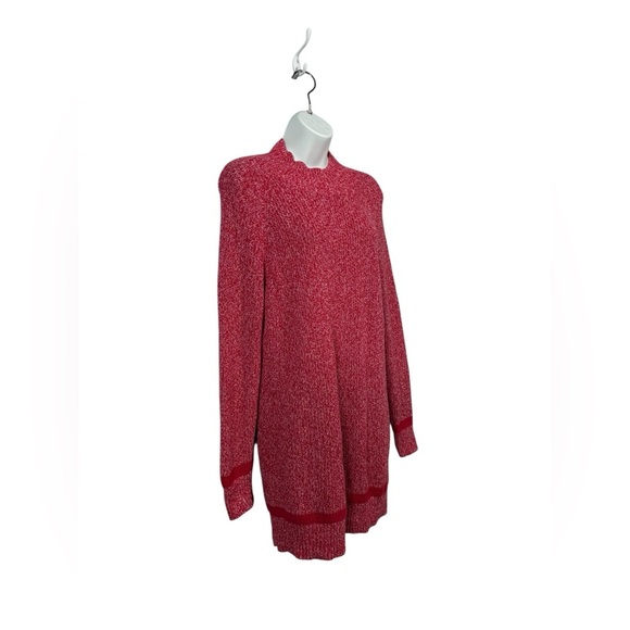 NWOT, HYBA, Knit Sweater Dress, Medium, Red & White 🧶 - Picture 6 of 9